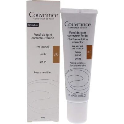 Avène Couvrance Sand Foundation SPF 20 - Corrector for Sensitive Skin Avène Couvrance Sand Foundation SPF 20 - Corrector for Sensitive Skin