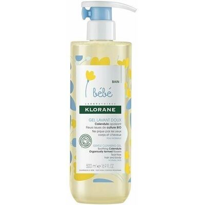 Klorane Baby Calendula Gentle Cleansing Gel for Hair and Body - Baby Cleansing Gel Klorane Baby Calendula Gentle Cleansing Gel for Hair and Body - Baby Cleansing Gel