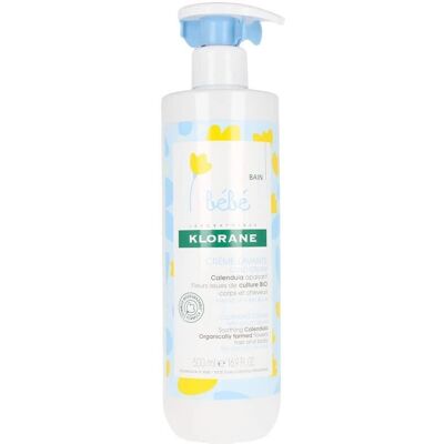 Klorane Bébé Calendula Reinigungscreme - Sensible Haut - 500 ml Klorane Bébé Calendula Reinigungscreme - Sensible Haut - 500 ml