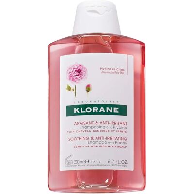 Shampooing Klorane à la Pivoine pour Cuir Chevelu Irrité - 200 ml Shampooing Klorane à la Pivoine pour Cuir Chevelu Irrité - 200 ml