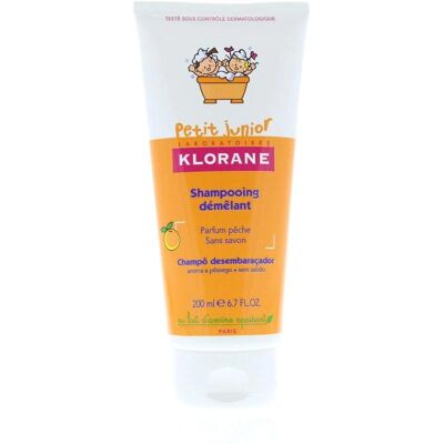 Shampoo Desembaraçador de Pêssego Klorane Petit Junior - Shampoo Shampoo Desembaraçador de Pêssego Klorane Petit Junior - Shampoo