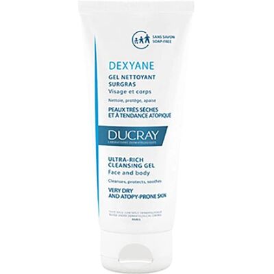 Ducray Dexyane Ultra-Riche / Gel Nettoyant Supergras - Soins de la Peau - Publicité Ducray Dexyane Ultra-Riche / Gel Nettoyant Supergras - Soins de la Peau - Publicité