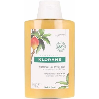 Shampoo Nutritivo de Manga Klorane - Cabelos Secos 200ml Shampoo Nutritivo de Manga Klorane - Cabelos Secos 200ml