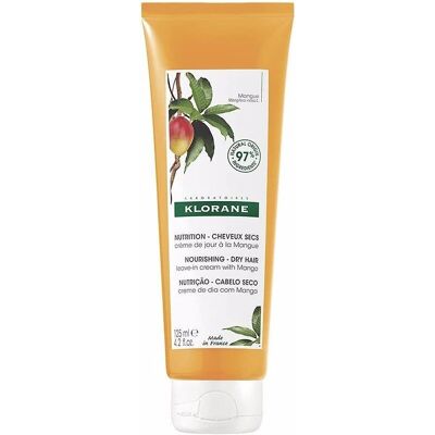Klorane Voedende Mango Crème voor Droog Haar (125ml) Klorane Voedende Mango Crème voor Droog Haar (125ml)