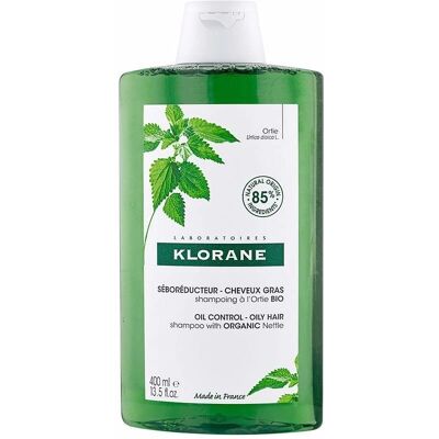Shampoing Traitement Séborégulateur Klorane à l'Extrait d'Ortie - 400 ml - Publicité Shampoing Traitement Séborégulateur Klorane à l'Extrait d'Ortie - 400 ml - Publicité