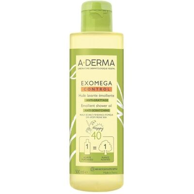 Aderma Exomega Control Huile de Douche - Peau sensible, 500ml Aderma Exomega Control Huile de Douche - Peau sensible, 500ml