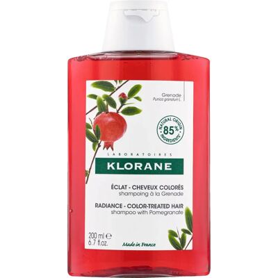 Shampoo de Romã Klorane - Proteção da Cor, 200ml Shampoo de Romã Klorane - Proteção da Cor, 200ml