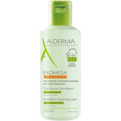 A-Derma Exomega Control 2 v 1 Čisticé Emolientní Gel - Sprchový Gel A-Derma Exomega Control 2 v 1 Čisticé Emolientní Gel - Sprchový Gel