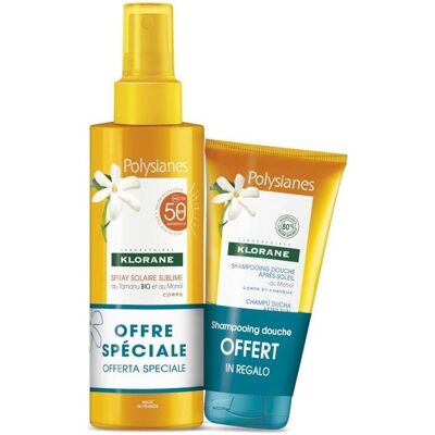 Klorane Monoï Tamanu SPF50 Spray Solar Klorane Monoï Tamanu SPF50 Spray Solar