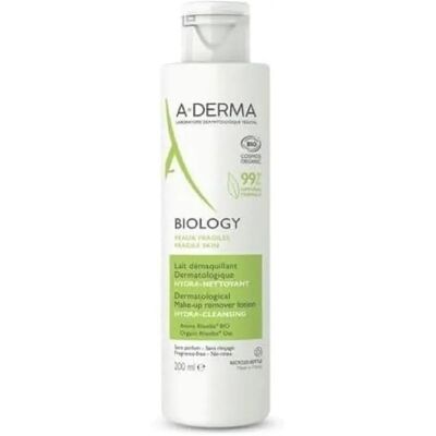 A-Derma Biology Lotion Démaquillante - 200 ml - Publicité A-Derma Biology Lotion Démaquillante - 200 ml - Publicité