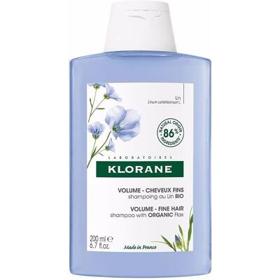 Șampon Klorane cu Fibre de In - Bio 200 ml Șampon Klorane cu Fibre de In - Bio 200 ml