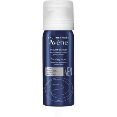Espuma de Barbear Avène Men 50ml para Pele Sensível - Espuma de Barbear Espuma de Barbear Avène Men 50ml para Pele Sensível - Espuma de Barbear