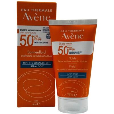 Avène SunSitive aurinkofluidi ilman tuoksua SPF 50+ (50 ml) Avène SunSitive aurinkofluidi ilman tuoksua SPF 50+ (50 ml)