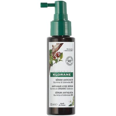 Suero Anticaída Klorane con Quinina y Edelweiss Orgánico (100ml) Suero Anticaída Klorane con Quinina y Edelweiss Orgánico (100ml)