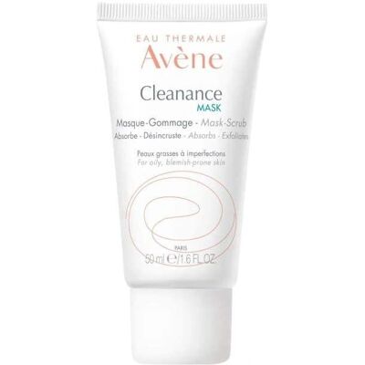 Máscara Cleanance da Avène - Máscara esfoliante para pele oleosa Máscara Cleanance da Avène - Máscara esfoliante para pele oleosa