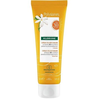 Klorane Bio Tamanu Monoi Sonnencreme - Sonnencreme SPF30 Klorane Bio Tamanu Monoi Sonnencreme - Sonnencreme SPF30