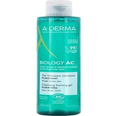 A-Derma AC Purifying Cleansing Foam Gel - 200 ml A-Derma AC Purifying Cleansing Foam Gel - 200 ml