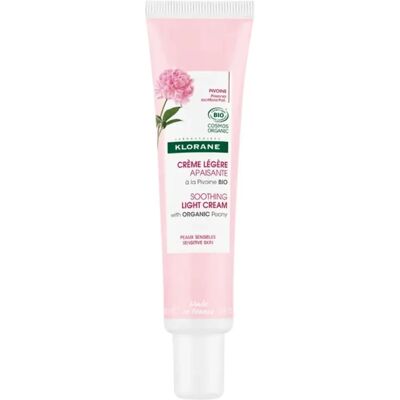Klorane Crema Ligera de Peonía - Hidratante para Piel Sensible Klorane Crema Ligera de Peonía - Hidratante para Piel Sensible