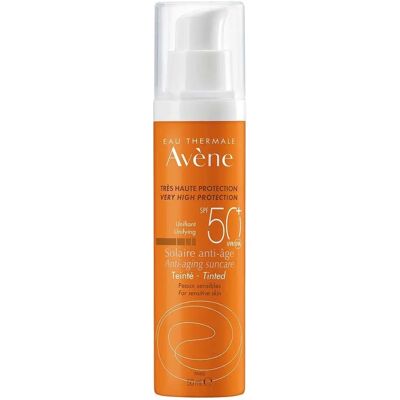 Avène Zonnebrandcrème voor Gevoelige Huid met Tinteer SPF 50+ (50 ml) Avène Zonnebrandcrème voor Gevoelige Huid met Tinteer SPF 50+ (50 ml)