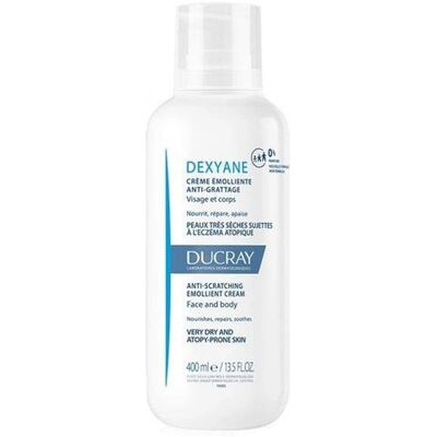 Ducray Dexyane Anti-Scratching Emollient Cream - Helpotusta kuivalle ja herkälle iholle - 400ml Ducray Dexyane Anti-Scratching Emollient Cream - Helpotusta kuivalle ja herkälle iholle - 400ml