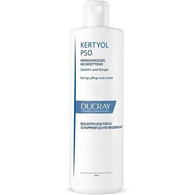 Ducray Kertyol PSO Superfettendes Reinigungs-Gel - Reinigt und beruhigt die Haut - Für psoriasis-anfällige Haut Ducray Kertyol PSO Superfettendes Reinigungs-Gel - Reinigt und beruhigt die Haut - Für psoriasis-anfällige Haut