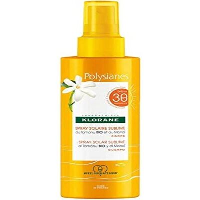 Klorane Monoï Y Tamanu Bio SPF 30 Sonnenspray - Sonnenschutz Klorane Monoï Y Tamanu Bio SPF 30 Sonnenspray - Sonnenschutz