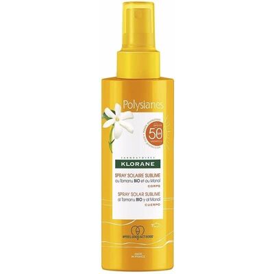 Klorane Organisk Tamanu Monoï Sol Spray SPF50 Klorane Organisk Tamanu Monoï Sol Spray SPF50