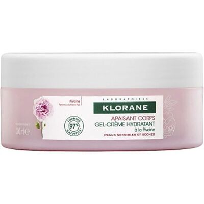 Klorane Peonia Gel-Crema Corporal - Hidratante y Calmante - 200ml Klorane Peonia Gel-Crema Corporal - Hidratante y Calmante - 200ml
