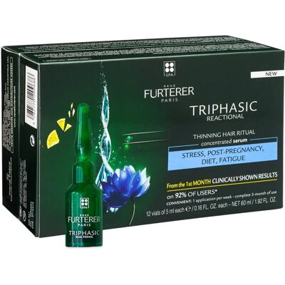 Rene Furterer Triphasic Rituel Anti-Chute - 12 Ampoules Rene Furterer Triphasic Rituel Anti-Chute - 12 Ampoules