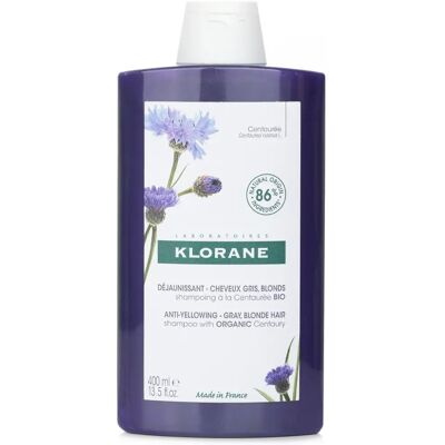 Shampoo Centaurea Azul da Klorane - Clareamento & Anti-Amarelado Shampoo Centaurea Azul da Klorane - Clareamento & Anti-Amarelado