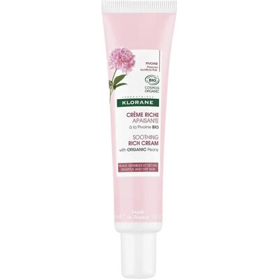 Klorane Crema Ricca Lenitiva con Peonia (40ml) Klorane Crema Ricca Lenitiva con Peonia (40ml)