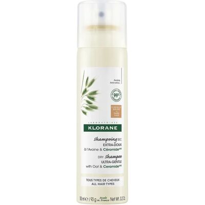 Klorane Brown Dry Shampoo with Oat Milk - Dry Shampoo for Brown Hair Klorane Brown Dry Shampoo with Oat Milk - Dry Shampoo for Brown Hair
