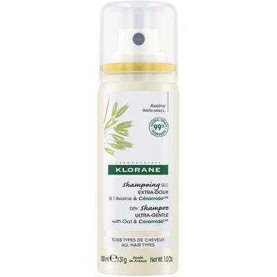Klorane Lapte de Ovăz și Céramide Șampon uscat 50ml - Șampon uscat Klorane Lapte de Ovăz și Céramide Șampon uscat 50ml - Șampon uscat