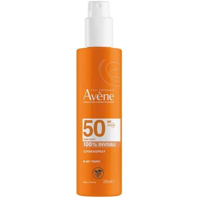 Avène Zonnebrand Spray SPF50+ voor Gevoelige Huid 200mL Avène Zonnebrand Spray SPF50+ voor Gevoelige Huid 200mL