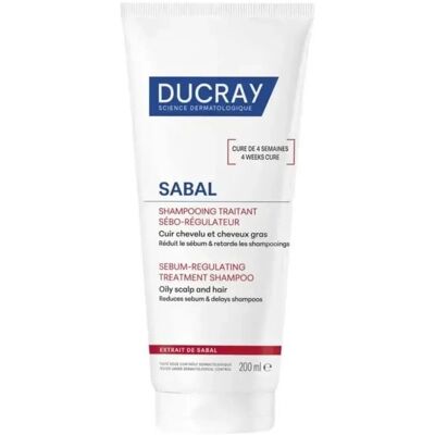 Shampoing régulateur Sabal de Ducray - Soins capillaires et cuir chevelu Shampoing régulateur Sabal de Ducray - Soins capillaires et cuir chevelu