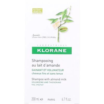 Klorane Mandelmilch Shampoo - Volumen & Sanfte Pflege 200ml Klorane Mandelmilch Shampoo - Volumen & Sanfte Pflege 200ml