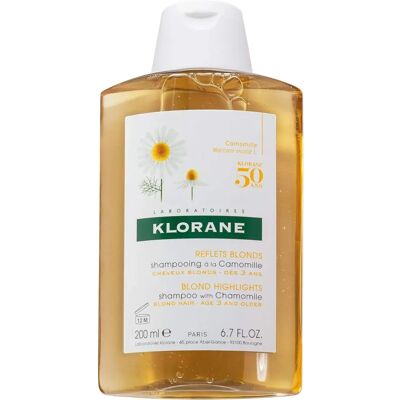 Shampoo de camomila para cabelos loiros - Klorane Shampoo de camomila para cabelos loiros - Klorane