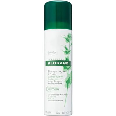 Champú Seco de Ortiga de Klorane - Para Cabello con Tendencia Grasa - 150ml Champú Seco de Ortiga de Klorane - Para Cabello con Tendencia Grasa - 150ml