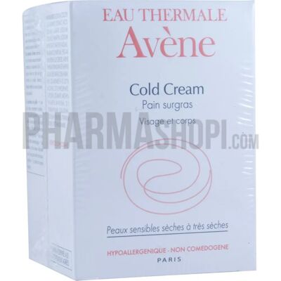 Avène Cold Cream Surgras - Peau Sèche Sensible - Savon Nettoyant - Publicité Avène Cold Cream Surgras - Peau Sèche Sensible - Savon Nettoyant - Publicité