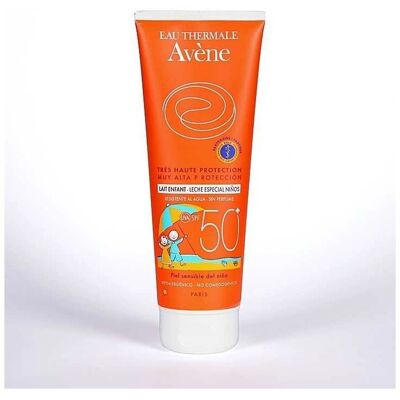 Leche Solar SPF 50+ para Niños - Resistente al agua - Avene Leche Solar SPF 50+ para Niños - Resistente al agua - Avene