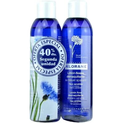 Klorane Desmaquillante de ojos de aciano - Set 2x200ml Klorane Desmaquillante de ojos de aciano - Set 2x200ml
