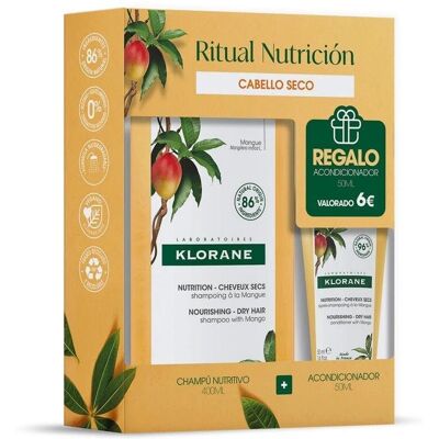 Shampoo Nutritivo de Manga Klorane - Kit 2 Shampoo Nutritivo de Manga Klorane - Kit 2