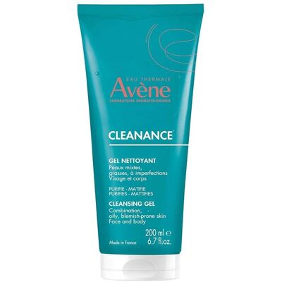 Avène Cleanance Gel - Pele sensível, oleosa - Limpeza facial Avène Cleanance Gel - Pele sensível, oleosa - Limpeza facial