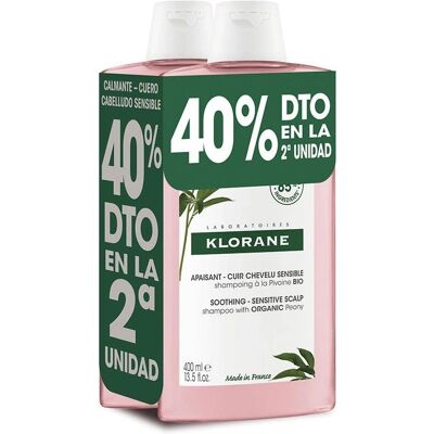 Shampoo calmante à la peônia Klorane - Shampoo Shampoo calmante à la peônia Klorane - Shampoo