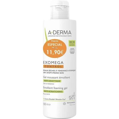 Aderma Exomega Control Gel Espumoso Emoliente - Gel Emoliente Aderma Exomega Control Gel Espumoso Emoliente - Gel Emoliente
