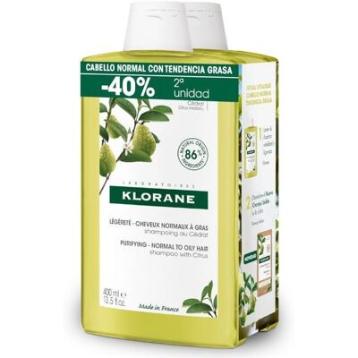 Klorane Cidra leichtes Shampoo Duo - Shampoo Klorane Cidra leichtes Shampoo Duo - Shampoo