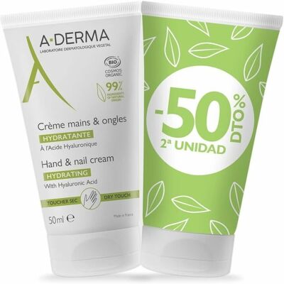 Aderma Hands & Nails Cream Pack 2x50ml - Hand and Nail Care Aderma Hands & Nails Cream Pack 2x50ml - Hand and Nail Care