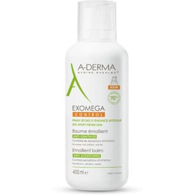Aderma Exomega Control Baume - Peau Sèche, Ingrédients Naturels - Publicité Aderma Exomega Control Baume - Peau Sèche, Ingrédients Naturels - Publicité
