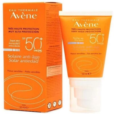 Protector solar SPF 50+ Avene con serum Vitamina Cg Protector solar SPF 50+ Avene con serum Vitamina Cg