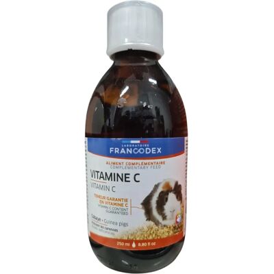 Francodex Vitamine C pour Cobayes 250 ml - Compléments alimentaires - Publicité Francodex Vitamine C pour Cobayes 250 ml - Compléments alimentaires - Publicité